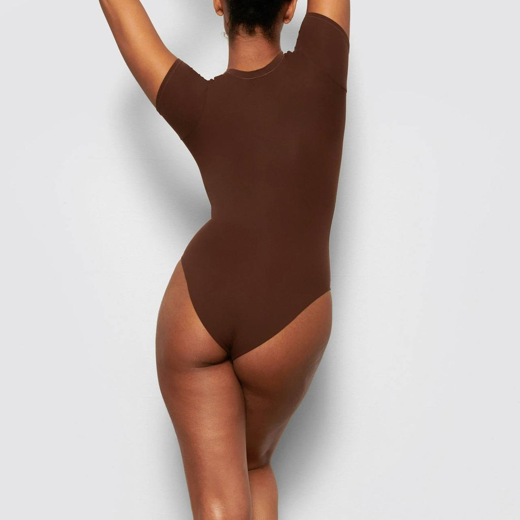 Skims Women's Seamless Sculpting Mesh Bodysuit Shapewear Size L One Piece