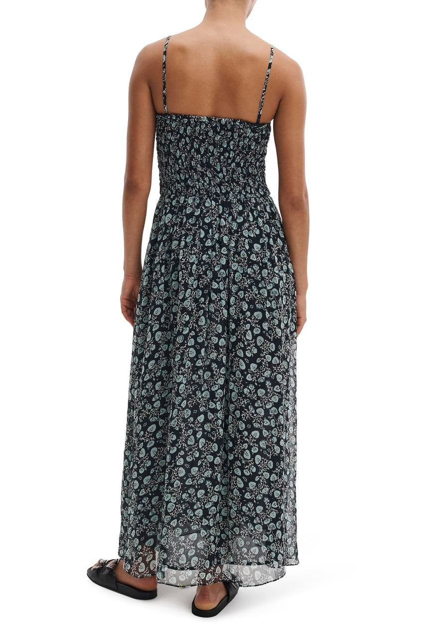 Rag & Bone Hallie Floral Sleeveless Maxi Dress Salute Floral L NWT $428
