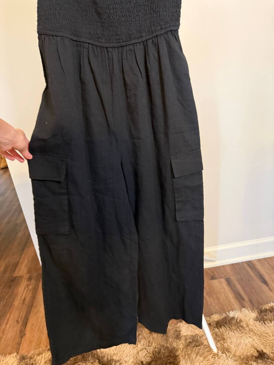 And Now This Petite Repeat Cargo Pocket Jumpsuit – Size PL – NWT