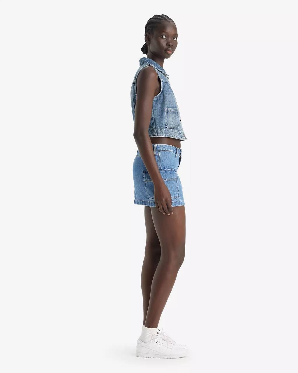 Levi’s 94 Cargo Mini Skirt Light Wash 30 NWT $59.50