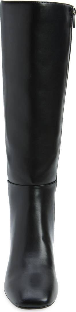 Bandolino Addyson Women’s Knee High Boots Black 7.5M Man‑Made $139 NWB