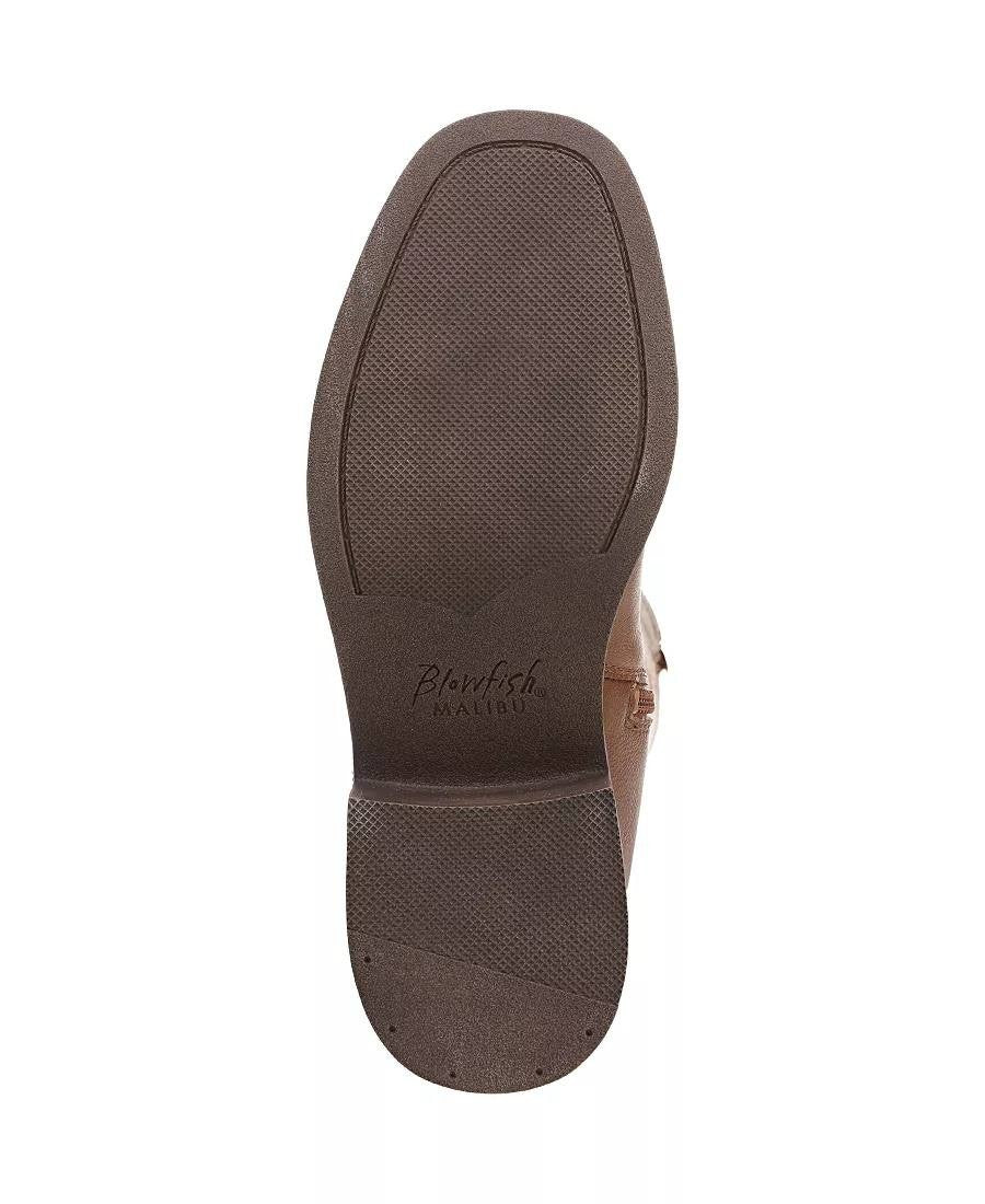 Blowfish Malibu Nomads Boots 10M Dark Honey Western Block Heel NIB msrp$109.99