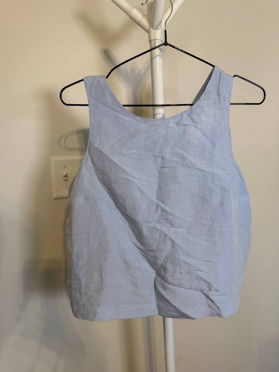 French Connection Birdie Linen Swing Top – Size 6 – NWT – $118
