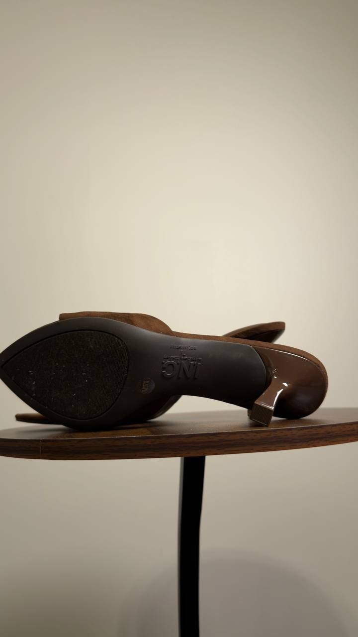 I.N.C.  International   Stiletto  Sandals  Dark  Roast  7M  New  in  Box  $69.90