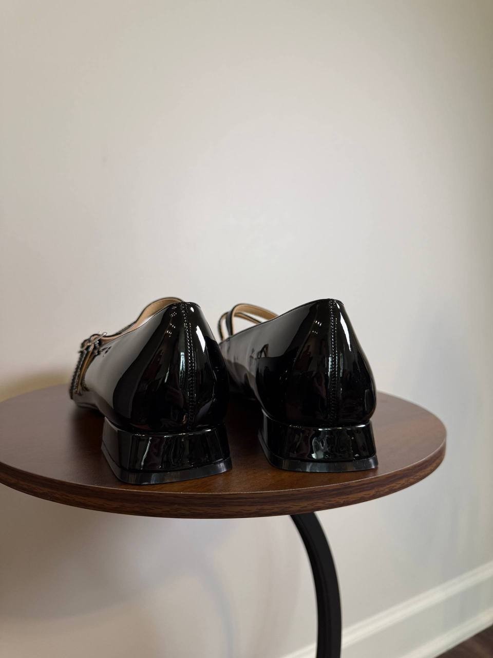 Journee Collection “Gredah” Double‑Buckle Flats – Size 11M – Black – NIB-$69