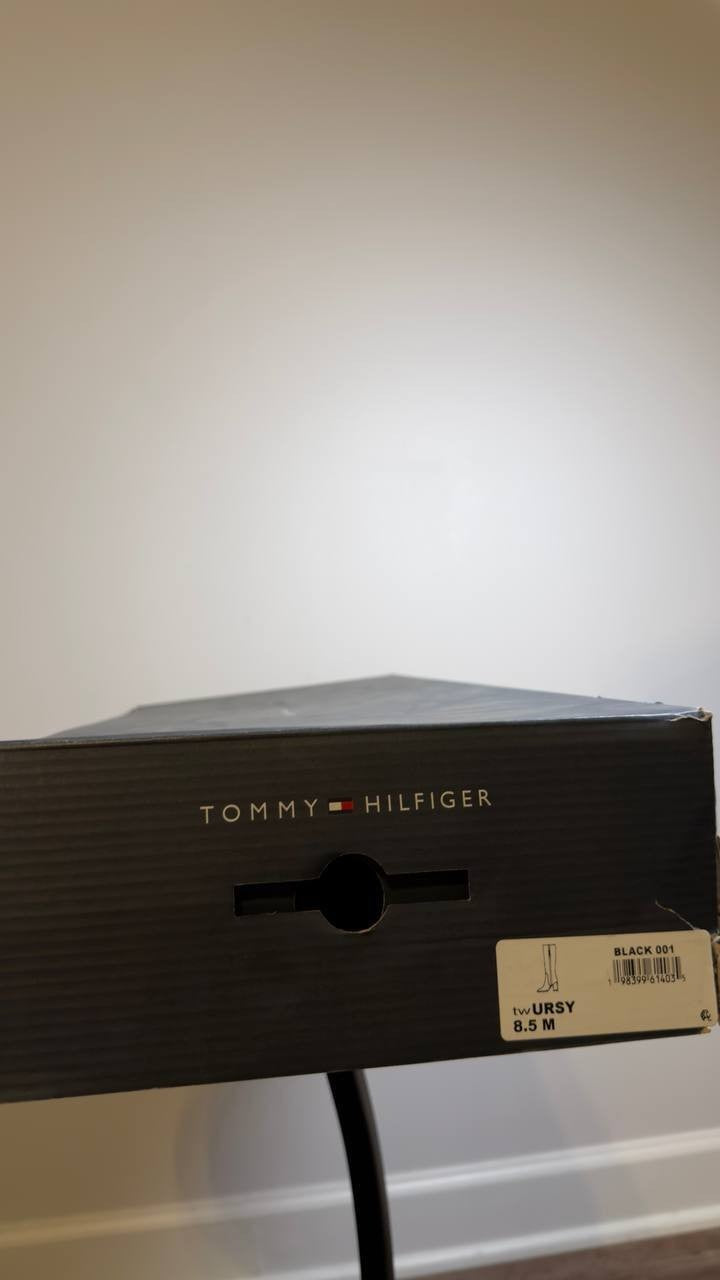 Tommy Hilfiger  High Dress Boots  Black  8.5M  New  $159