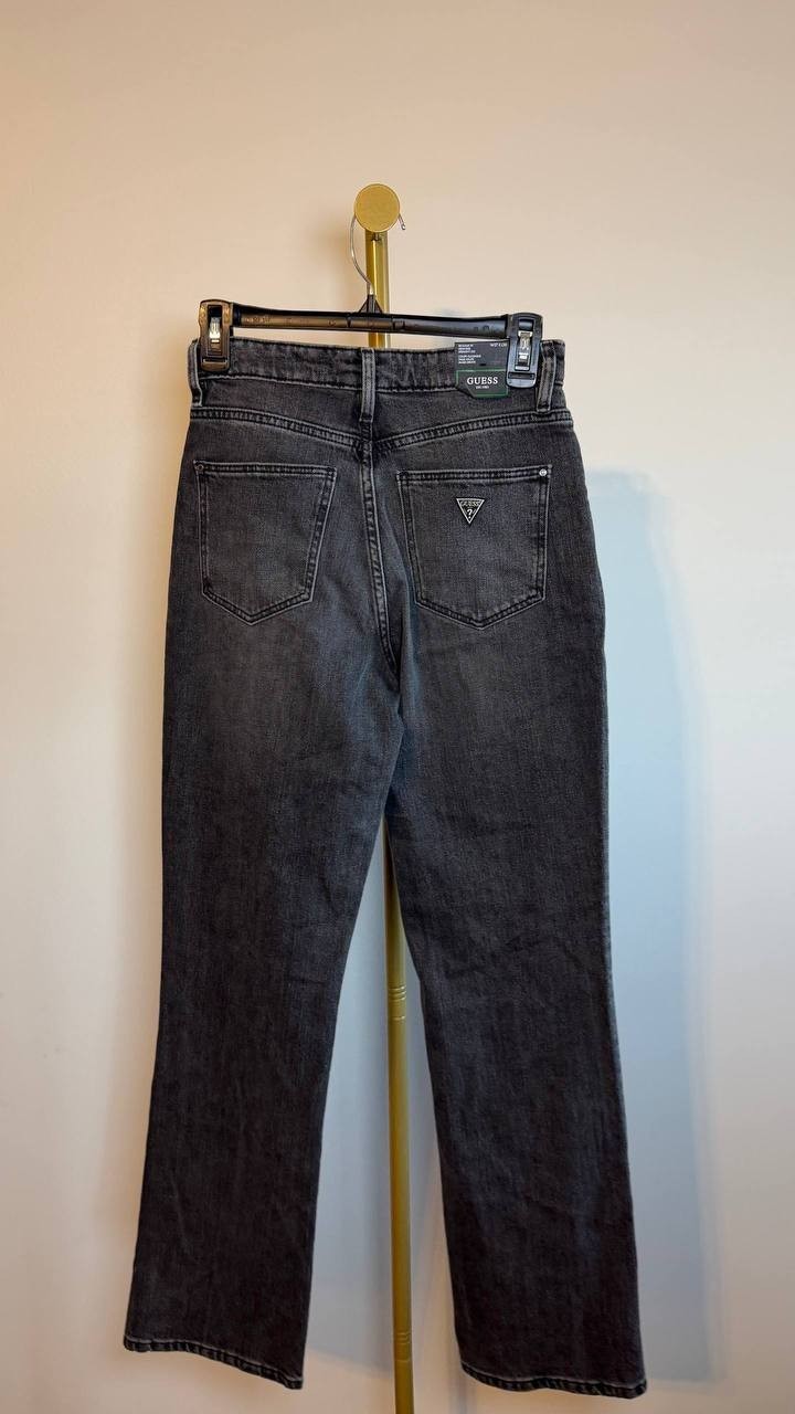 Guess 80s Straight Leg Jeans Grey 27x30 NWT $108
