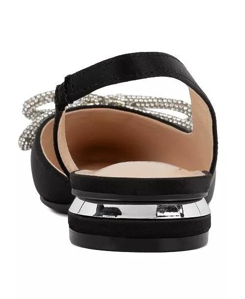 Jones New York “Quentina” Pointed‑Toe Dress Flats – Size 6M–Black – NIB–$69.50