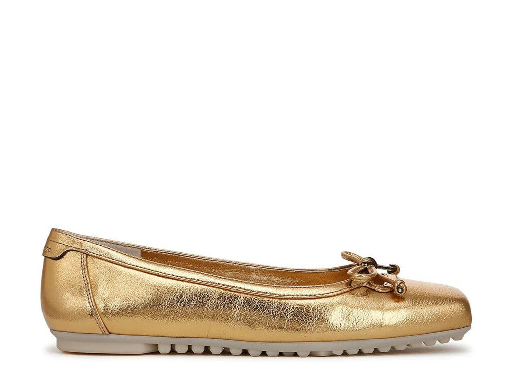 Franco  Sarto  Ballet  Flats  Gold  Metallic  7.5  New  $120