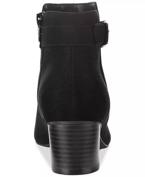 Style&Co Black Microfiber Dress Booties 7M NIB MSRP $79.90