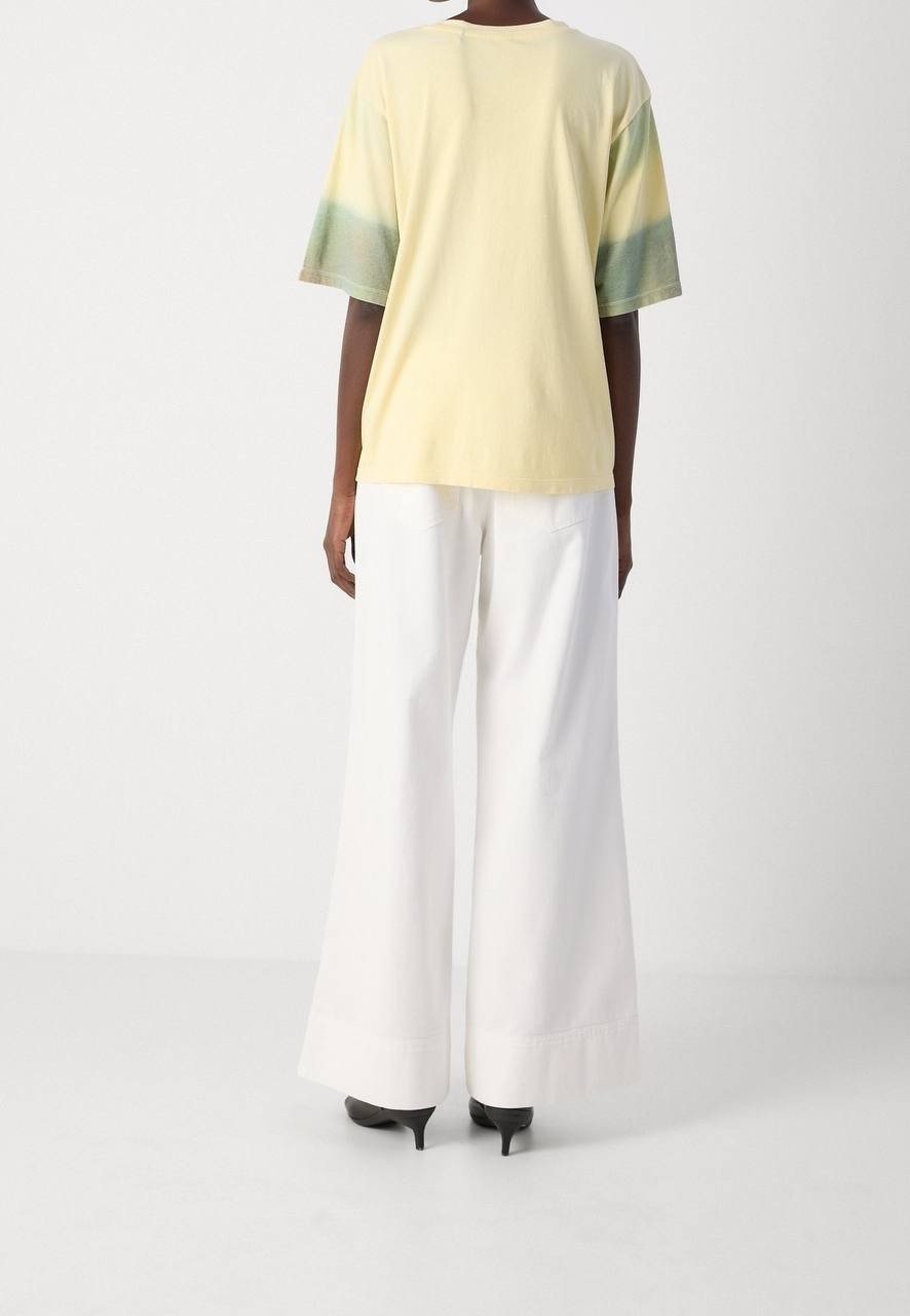 BOSS Print T‑Shirt Pastel Yellow L NWT $79
