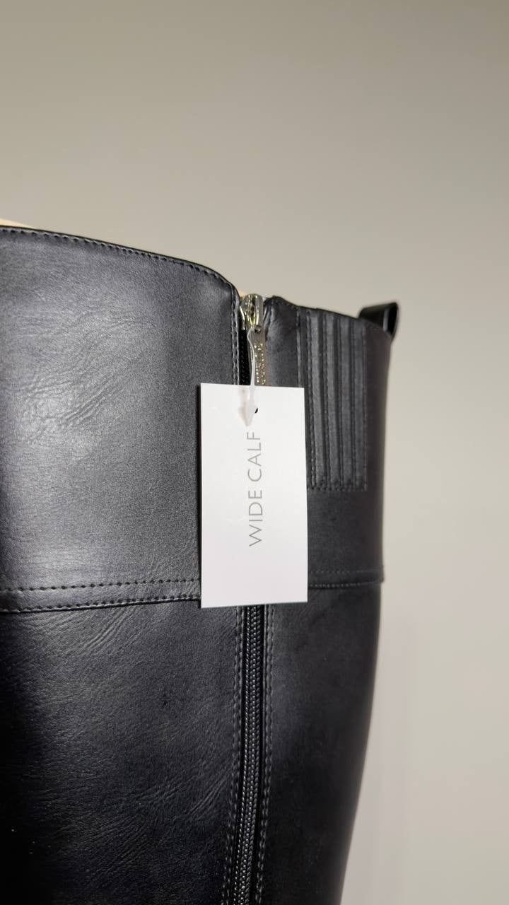 Guess  Lynnie  Knee  High  Boot  Black  Synthetic  7.5M  New  With  Box  $169