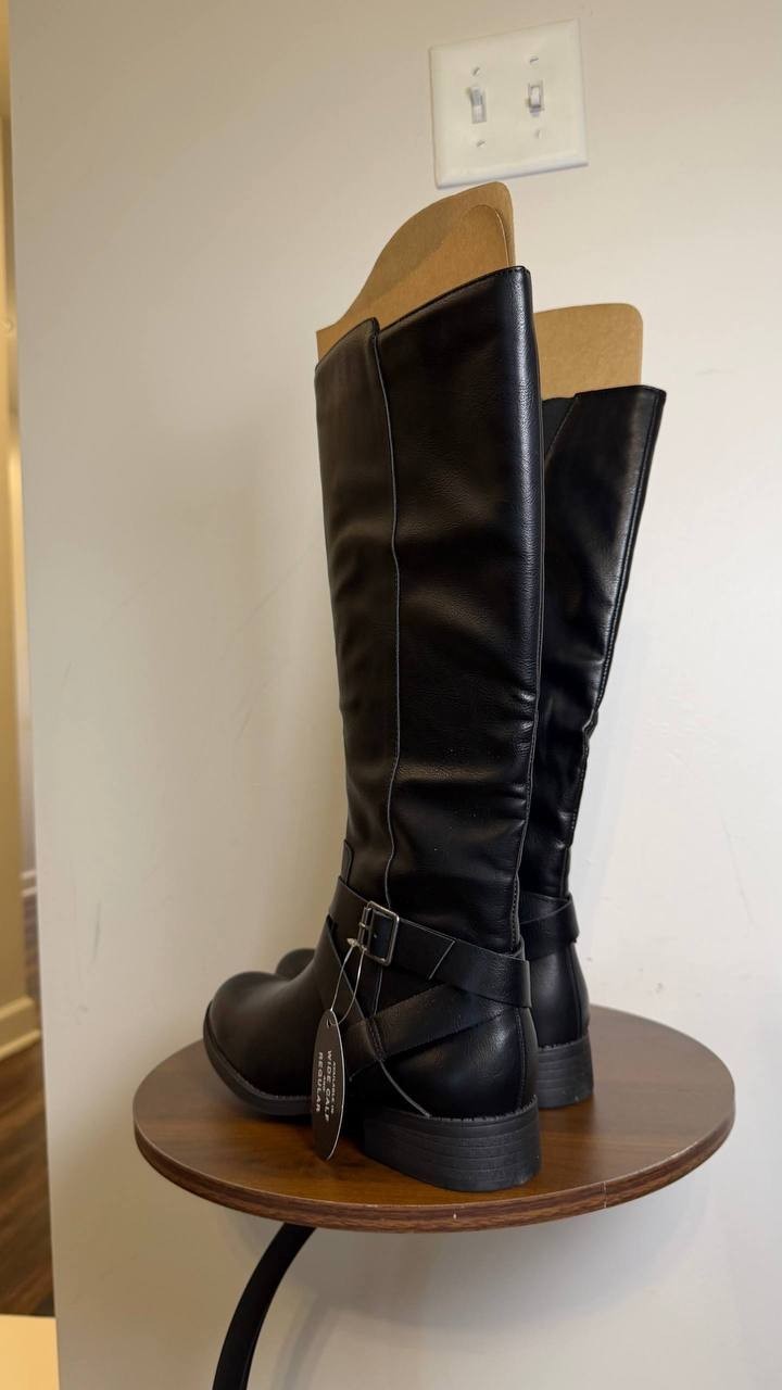 Style & Co Margoo Riding Boots Black Women’s 6M NWB MSRP $79.90