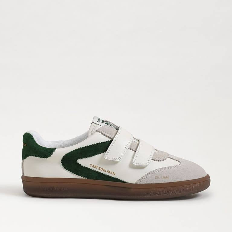 Sam  Edelman  Sneakers  White/Pine  9.5  M  New  $110