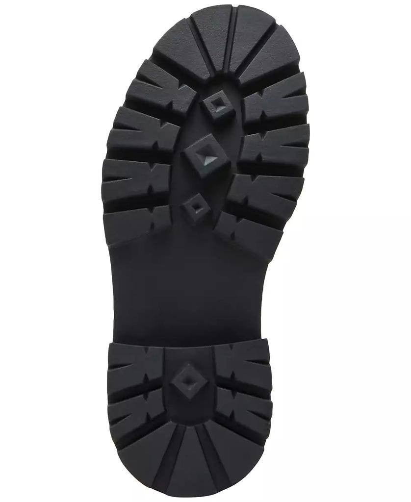 Madden Girl Calistaa Platform Lug Sole Penny Loafers Black 7.5 NWB