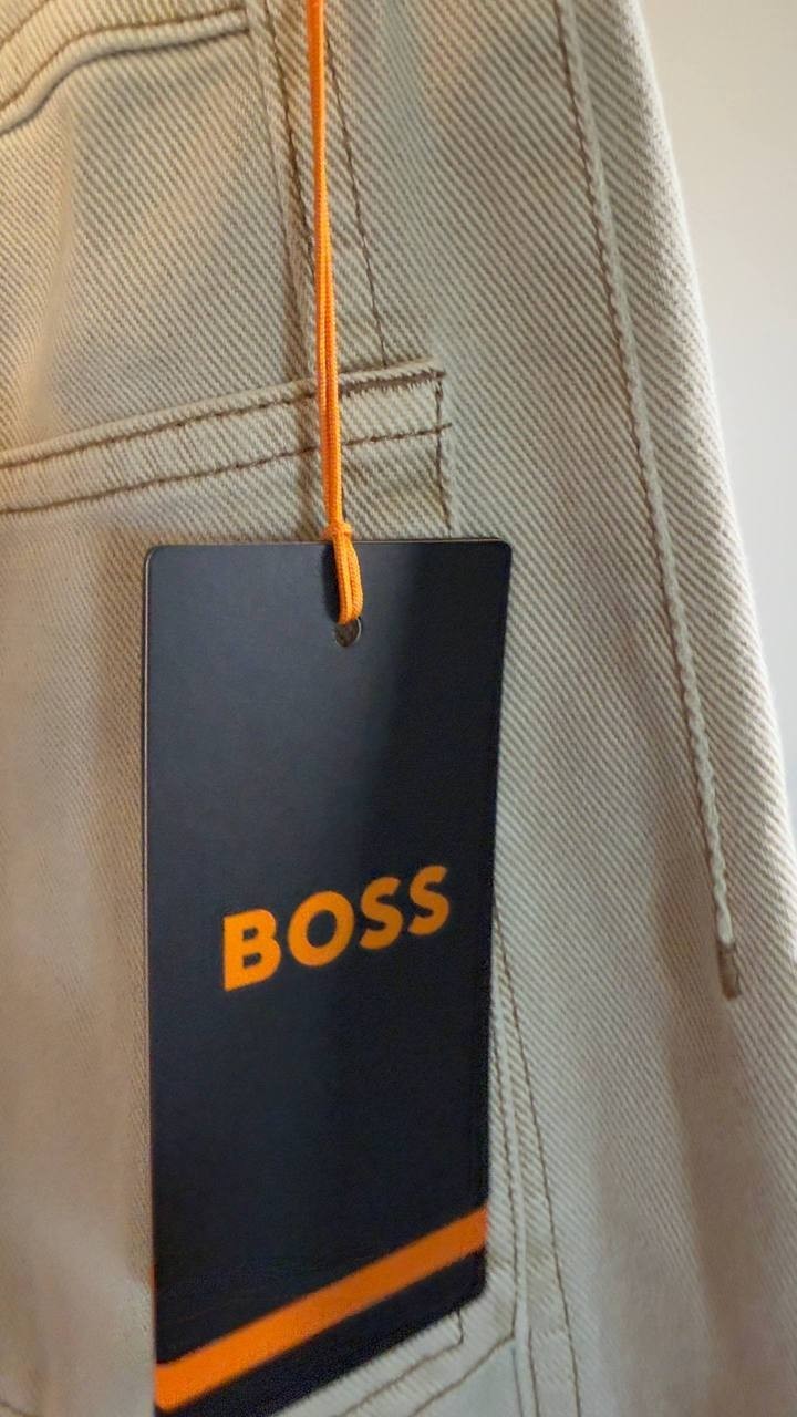 BOSS Marlina Cotton Utility Pants Rust 10 NWT $179