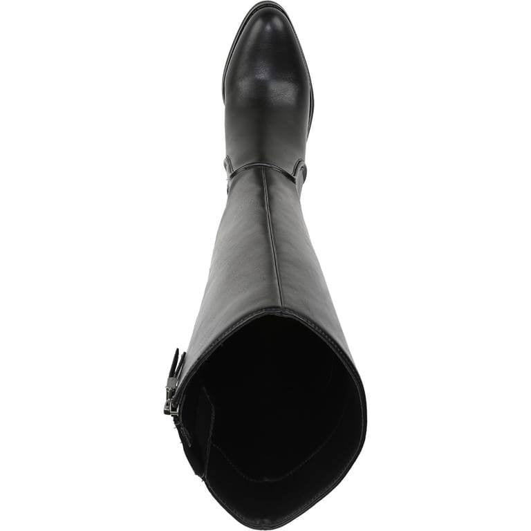 Sam & Libby Iris Knee High Boots Black 6WC Man‑Made $120 NWB