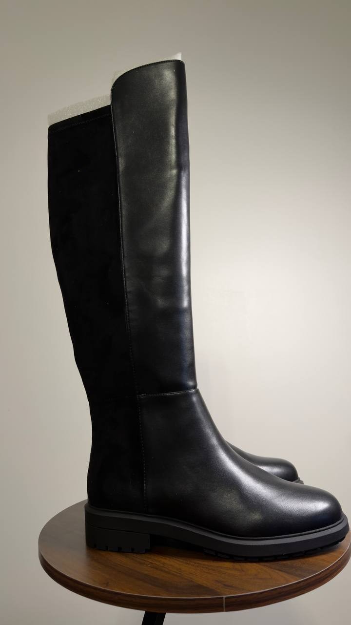 On  34th  Neffi  Almond‑Toe  Boots  Black  9M  New  No  Box  $170