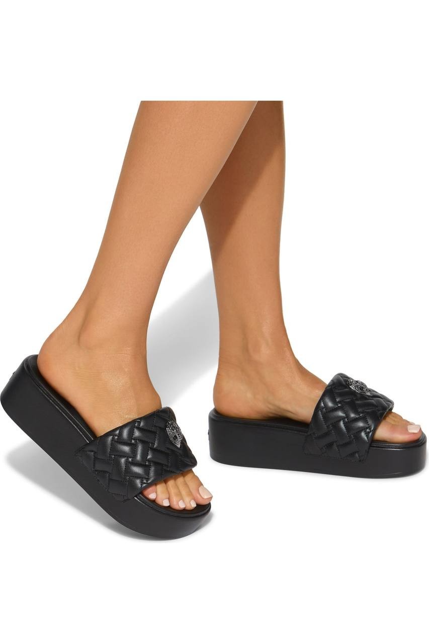 Kurt  Geiger  London  Platform  Sandals  Black  38  New  No  Box  $138
