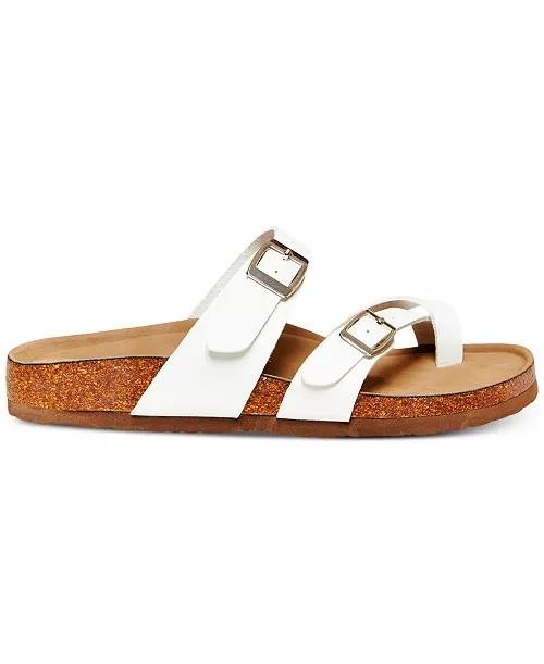 MaddenGirl Footbed Sandals White 7.5 New $55.00