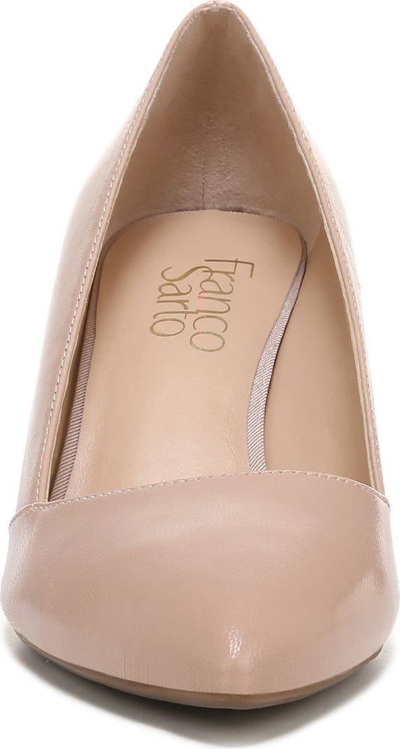 Franco Sarto Frankie Women’s Leather Wedge Pump Ballet 9M Leather $125 NWB