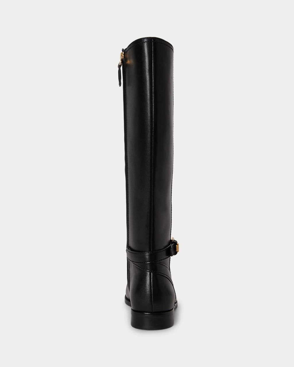 Lauren Ralph Lauren Tall Boots Black 6 B New $275.00