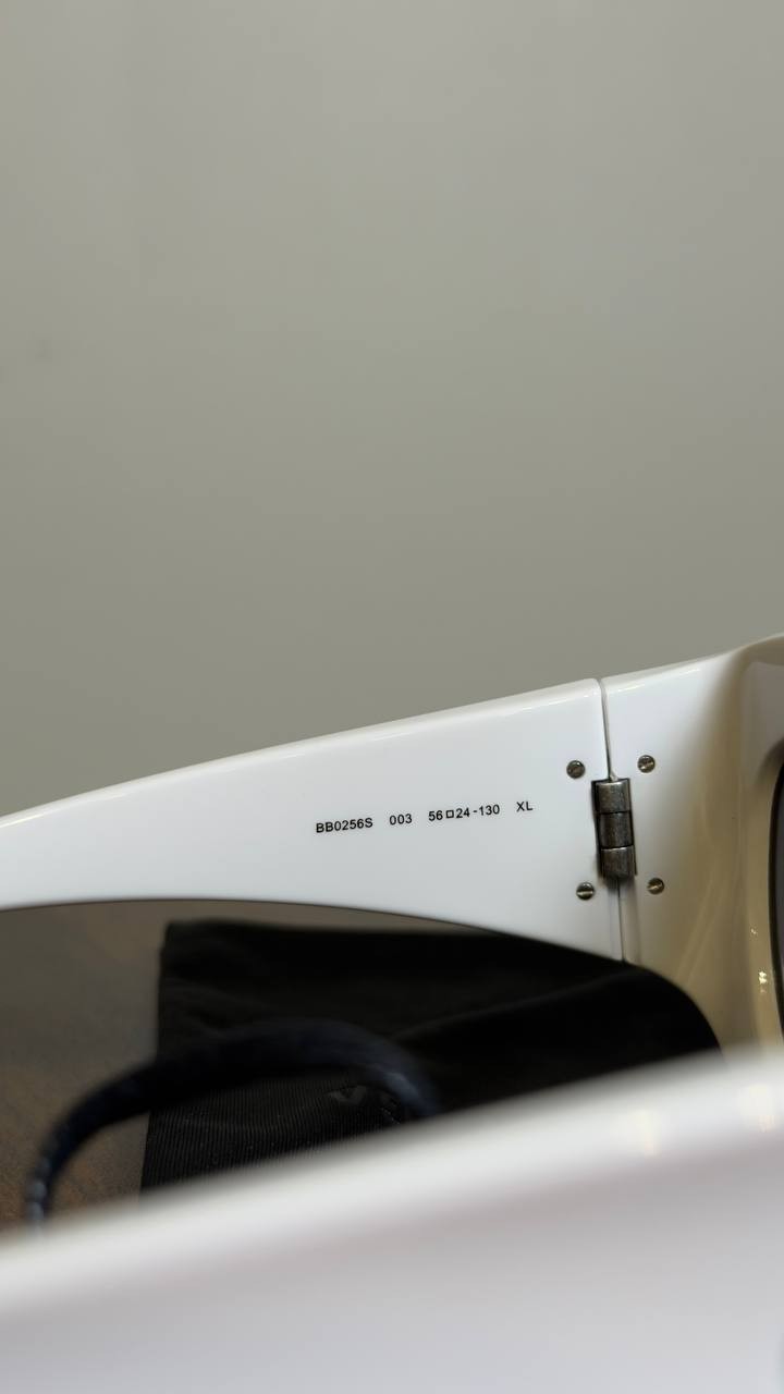 Balenciaga Sunglasses White/Grey OS NWOT $640.00