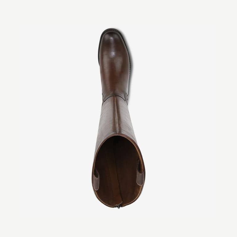 Franco Sarto Meyer Women’s Knee High Boots Brown 6.5M WC Leather $275 NWB