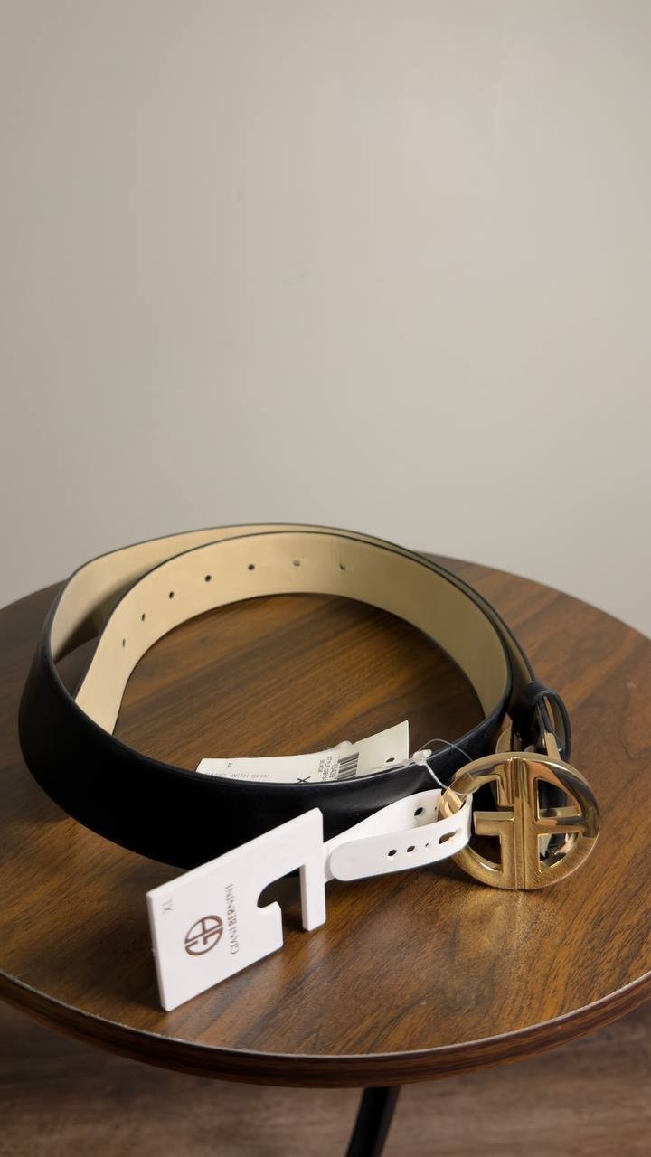 Giani  Bernini  Panel  Belt  Black  XL  New  $38.50