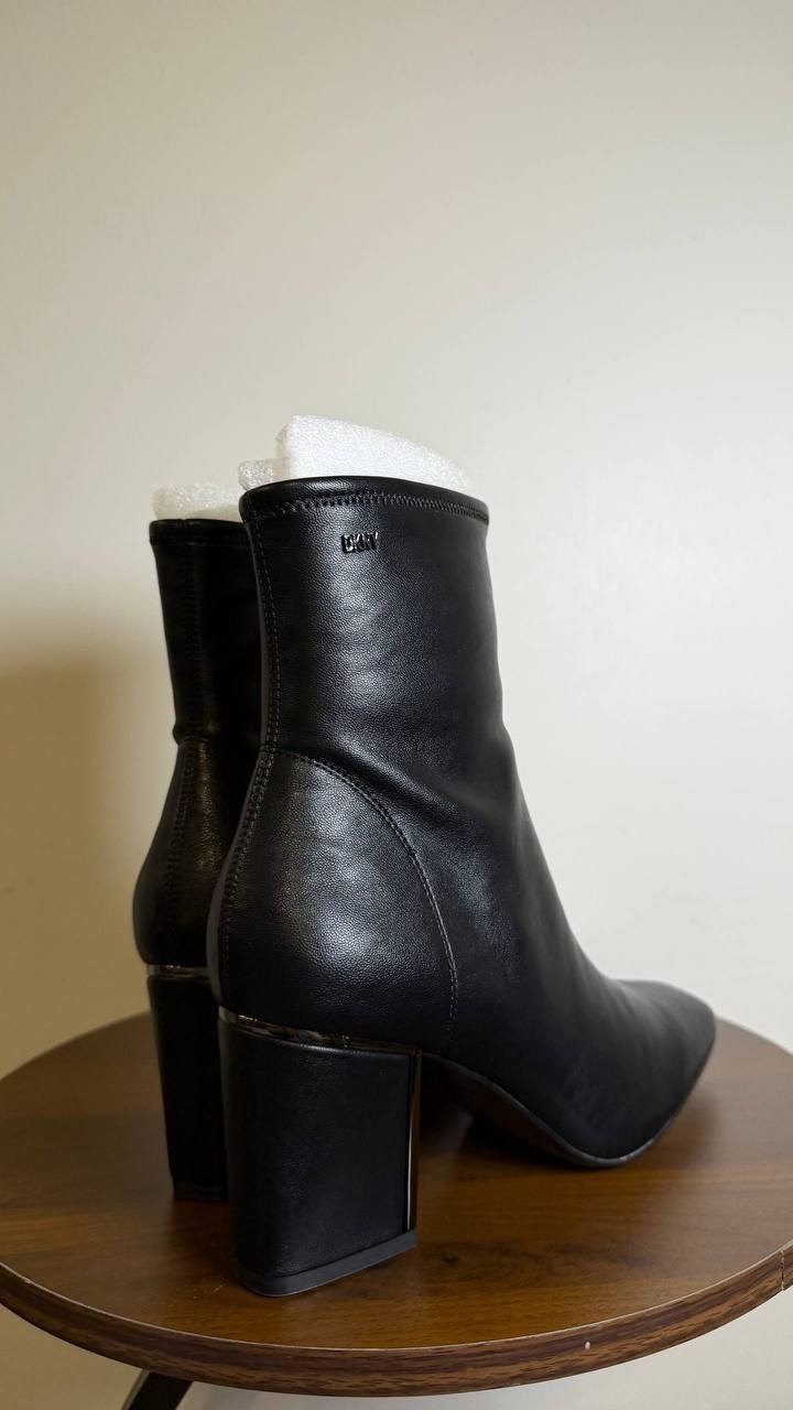 DKNY Black Stretch Booties 8M New in Box MSRP $99