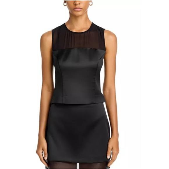 French Connection Women’s Top – Black– Size 10 – NWT – $98