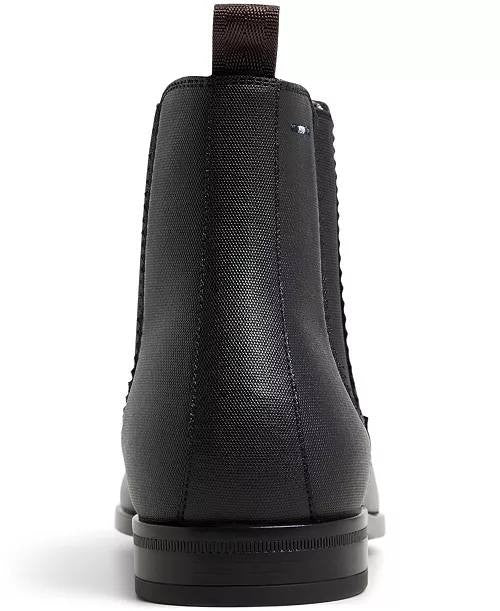 Ted Baker London Black Leather Slip‑On Boots 8M NIB MSRP $190