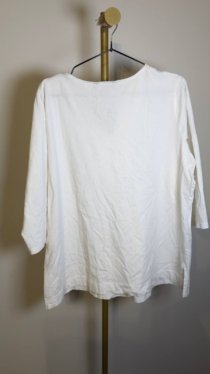 Lauren  Ralph  Lauren  Plus  Size  Tunic  White  1X Pre‑Owned   $79.50