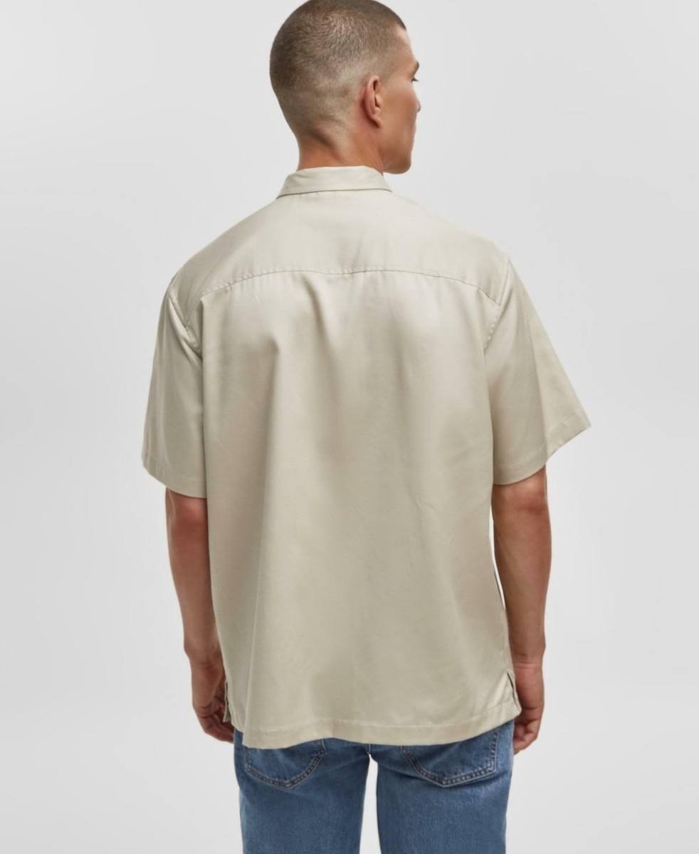 Mode of One Men’s Relaxed‑Fit Button‑Down Shirt Dark Ecru XL NWT $49.50