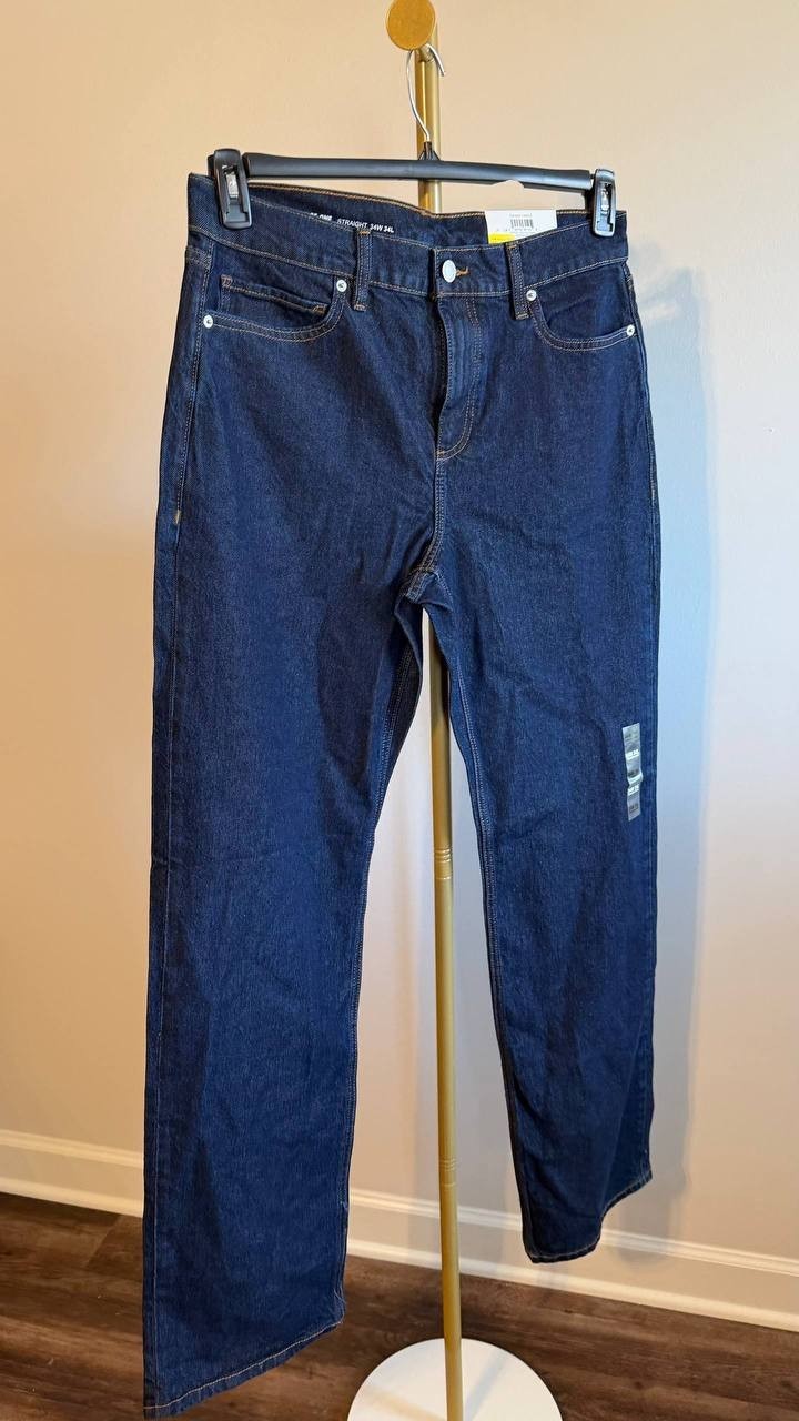 Mode of One Men’s Straight‑Fit Jeans Roosevelt 34W 34L $69.50 NWT