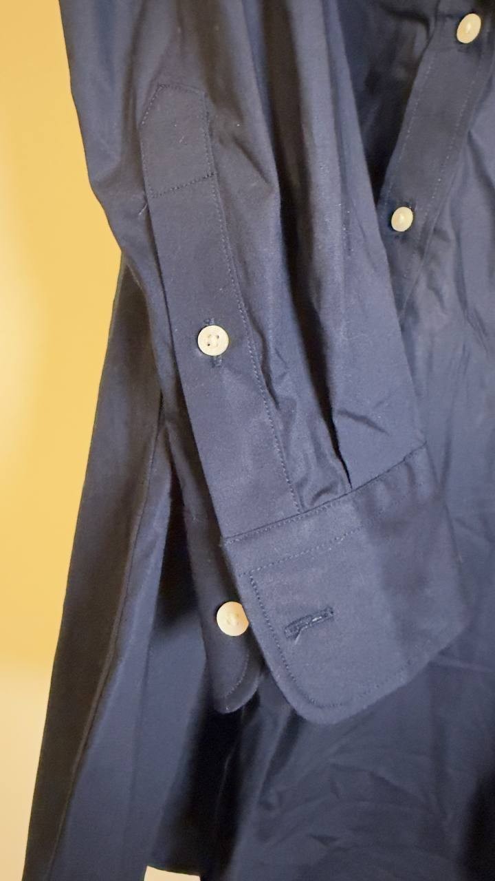 Lauren Ralph Lauren Non-Iron Straight-Fit Shirt Navy S NWT $99.50