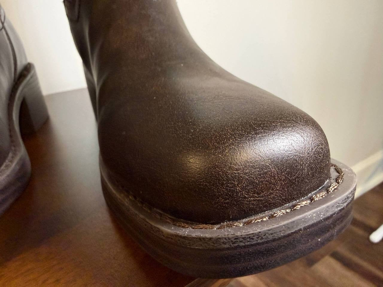 Wild Pair Warblerr Tall Boots – Downtown Brown – Size 7M – Manmade – New in Box