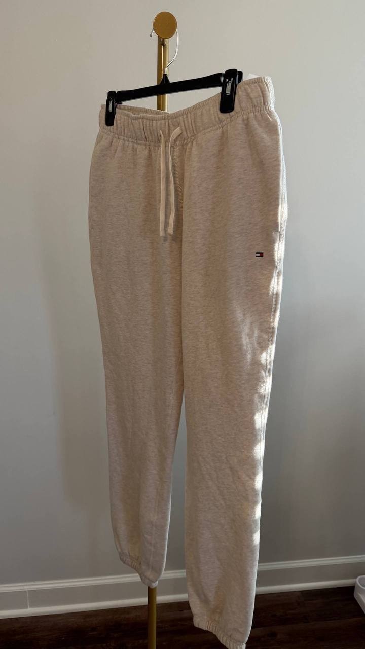 Tommy Hilfiger Men’s Essential Fleece Sweatpants Grey S/P $69.50 NWT