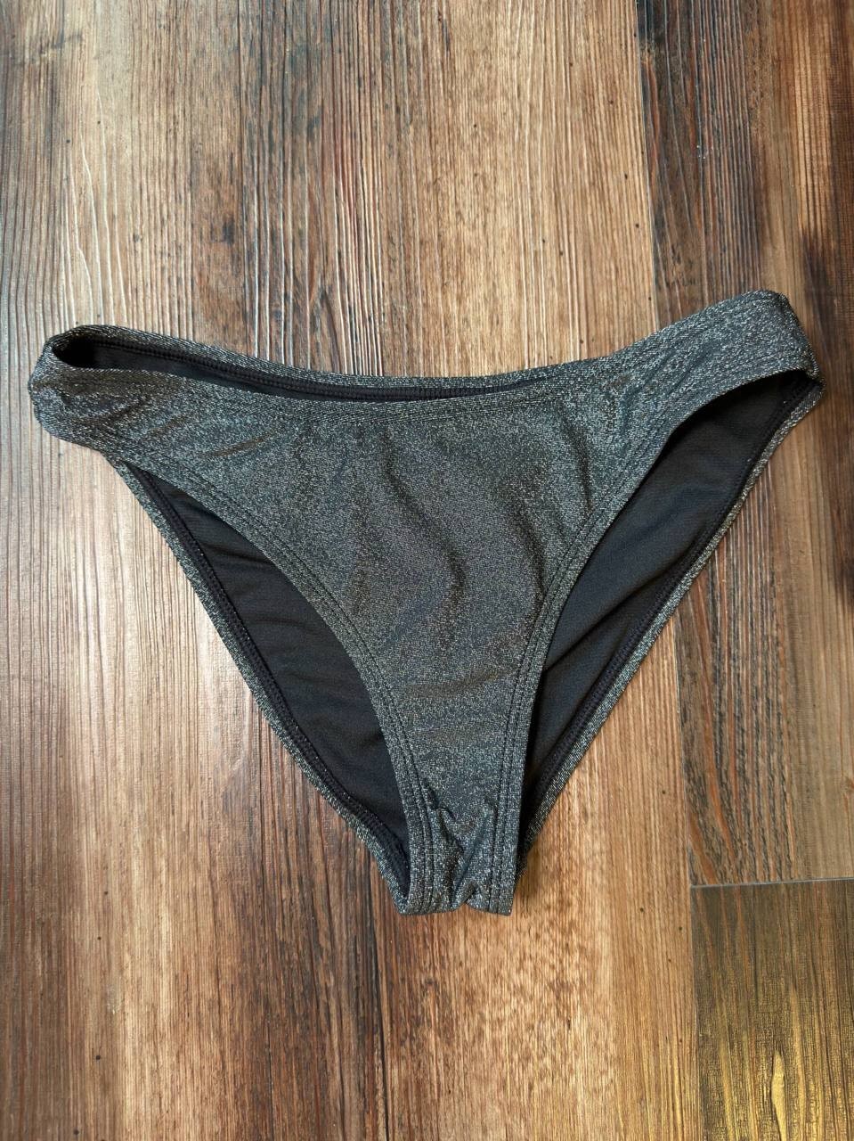 Salt + Cove Lurex Hipster Bikini Bottoms Grey XS NWOT $20