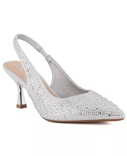 Sugar Dress Pumps 10M Silver Man-Made – New in Box MSRP $69