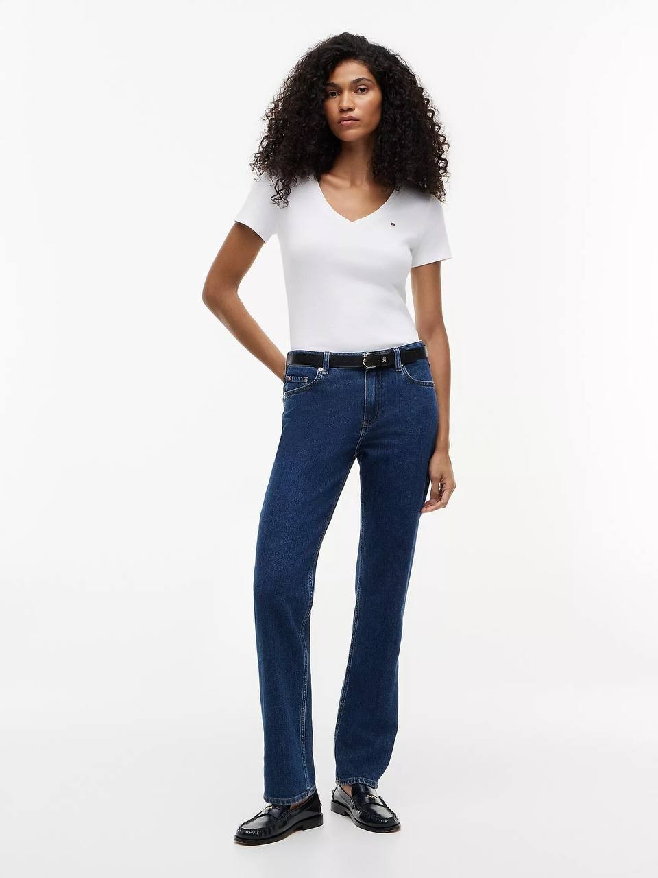 Tommy Hilfiger V‑Neck Favorite T‑Shirt –Size XL – NWT –$36