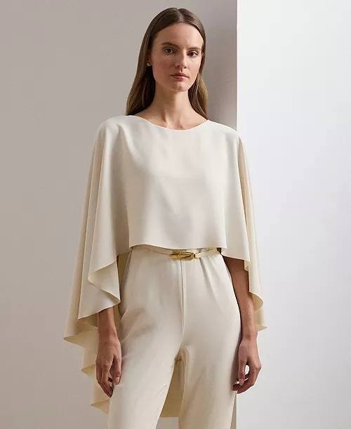 Lauren Ralph Lauren Jumpsuit Mascarpone Cream 6 NWT $295.00