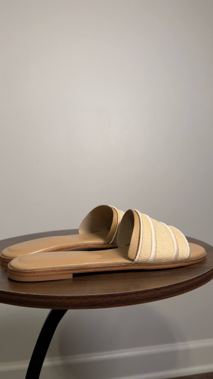 Calvin  Klein  Sandals  Light  Natural  6  M  New  $79