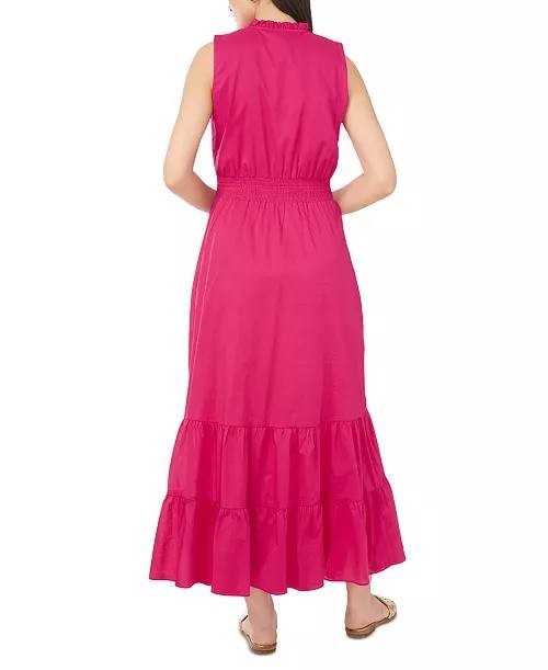 Vince Camuto Cotton Tiered Maxi Dress – Size L – NWT – $119