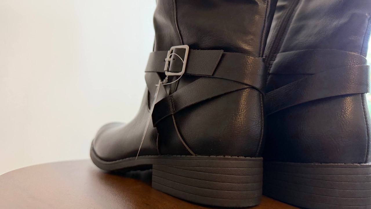 Style & Co Margoo Riding Boots Black 9.5M Man‑Made $79.90 NWB