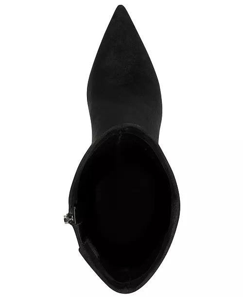 DKNY Toe Dress Boots 11M Black Rubber New in Box MSRP $199
