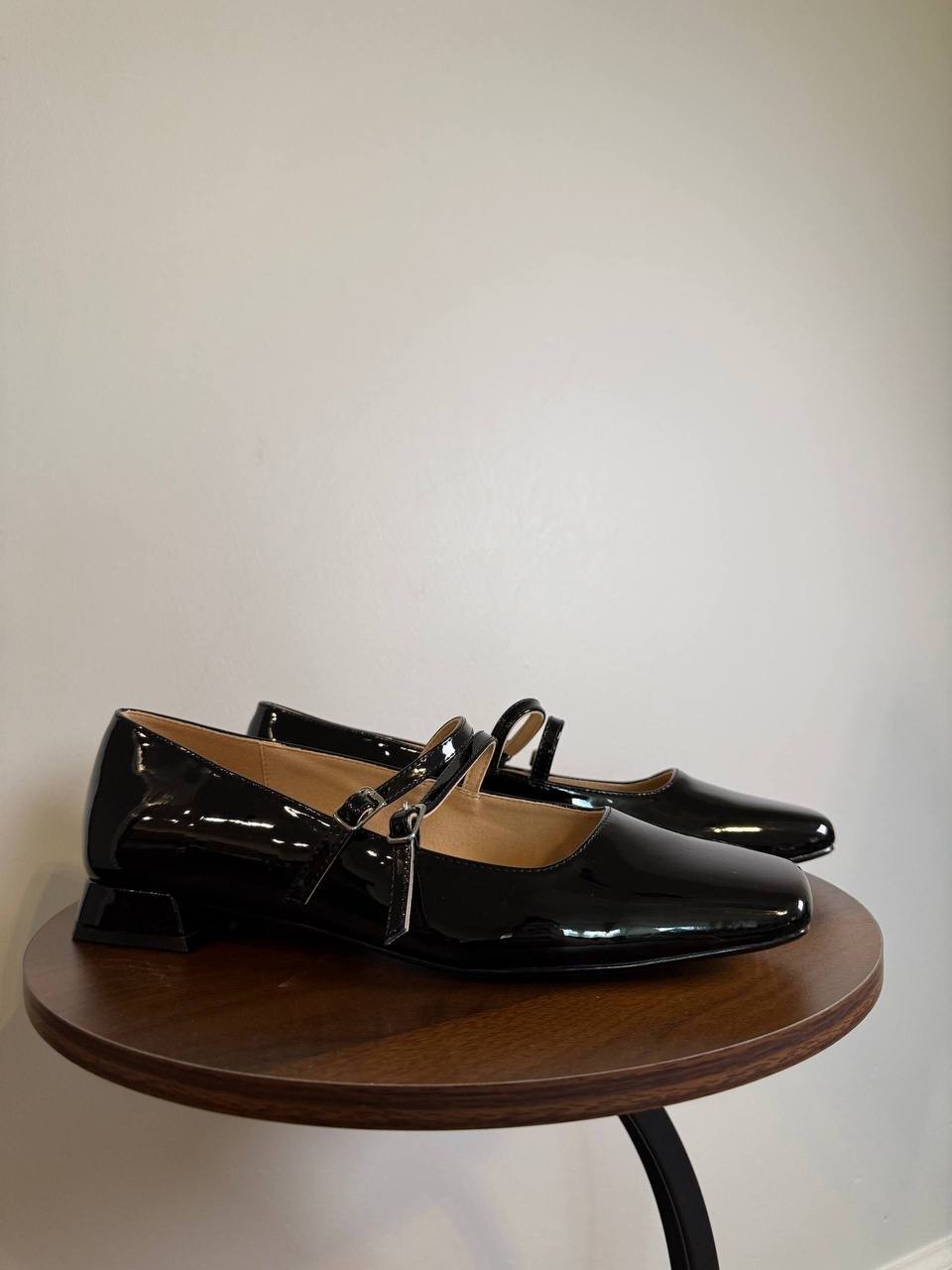 Journee Collection “Gredah” Double‑Buckle Flats – Size 11M – Black – NIB-$69