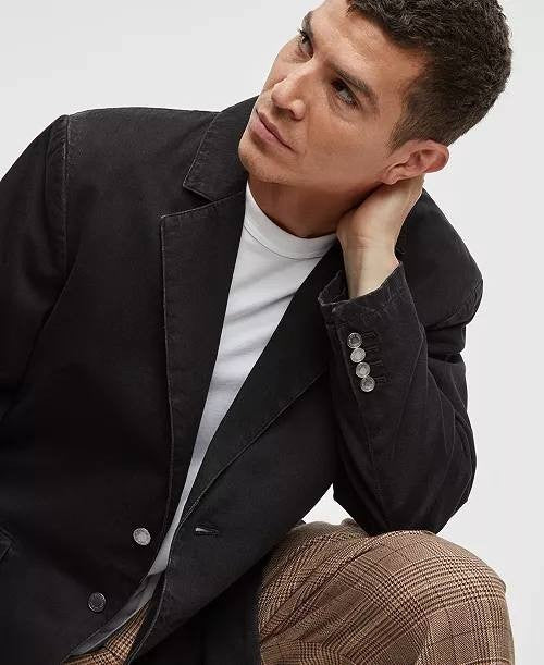 Mode of One Men’s Caray Denim Blazer Relaxed Fit L $139.50 NWT