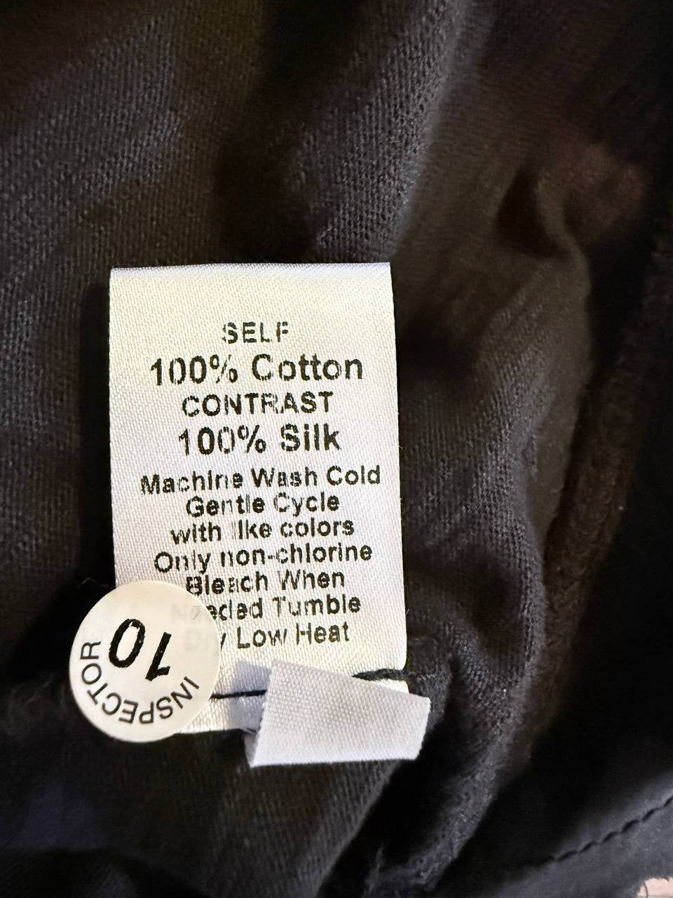 Wilt Boxy Mixed Media Hem Tee – Black – XS – NWT – $117