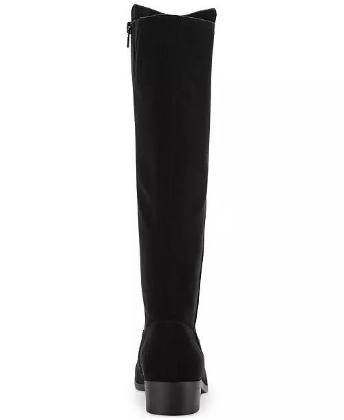 Style&Co Black Tall Fabric Boots Size 8 NIB MSRP $79.90